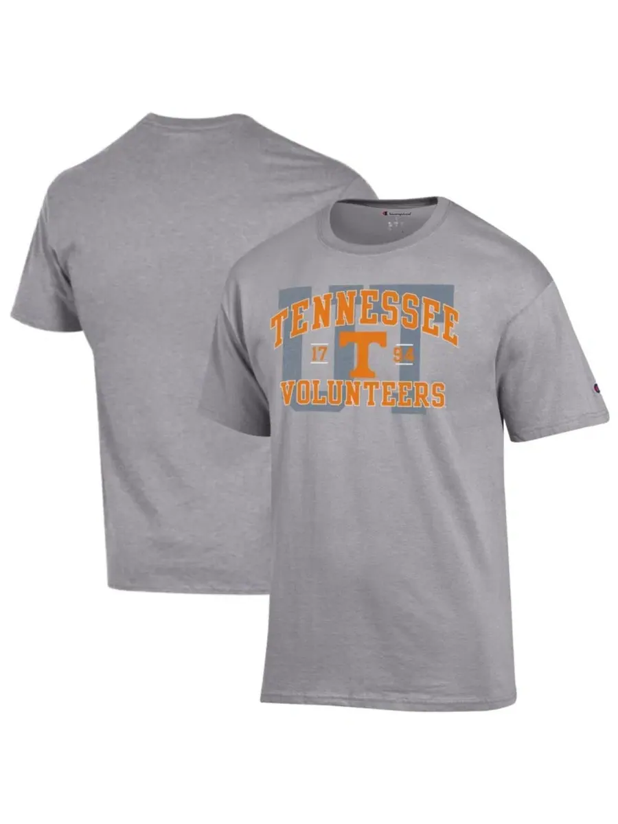 Футболка с коротким рукавом Tennessee Varsity Champion — изображение 1 из 3, серый