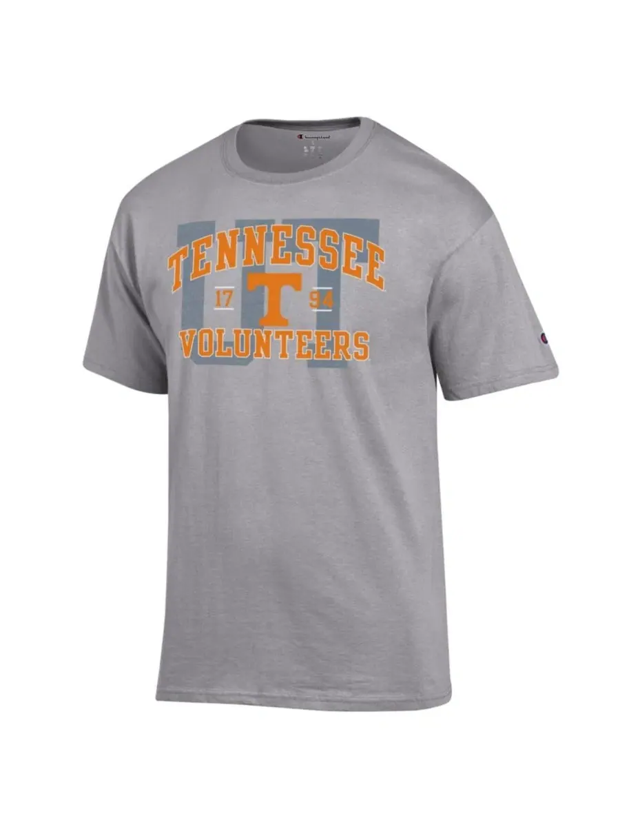 Футболка с коротким рукавом Tennessee Varsity Champion — изображение 3 из 3, серый