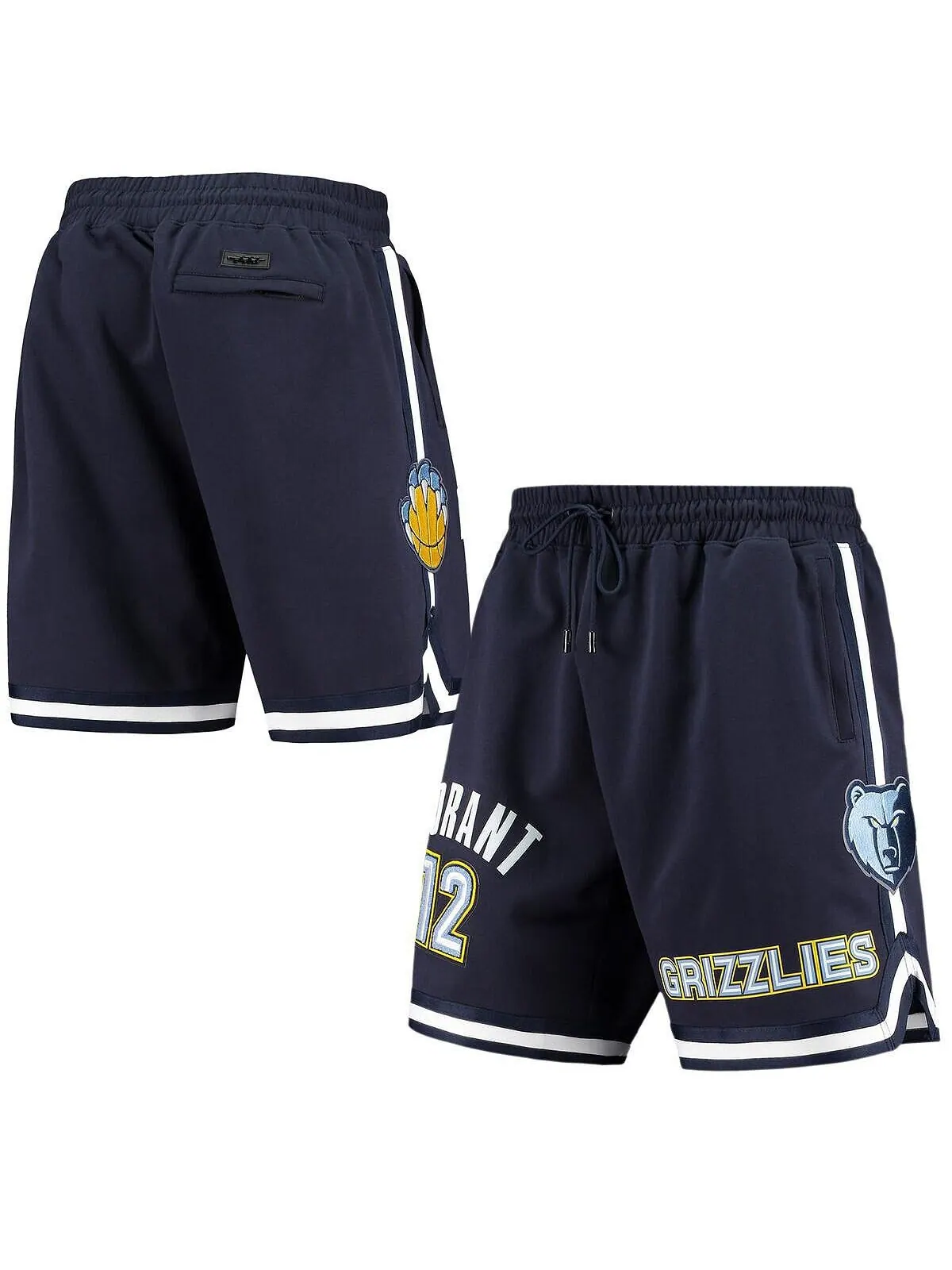 Мужские шорты team team memphis grizzlies ja morant navy Pro Standard — изображение 1 из 4, темно-синий