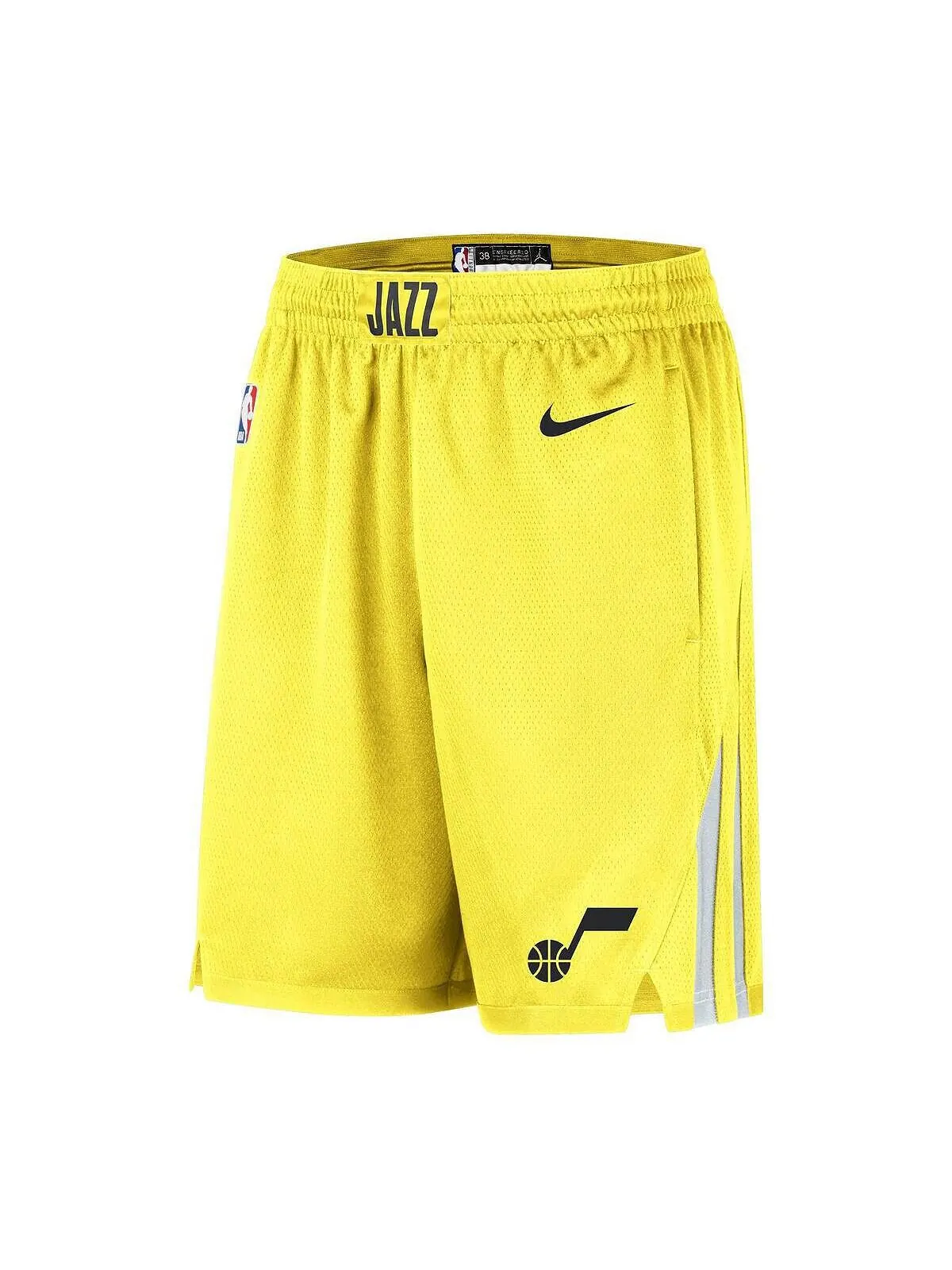 Мужские шорты Swingman Performance Gold Utah Jazz 2020/21 Association Edition Nike — изображение 3 из 3, золото