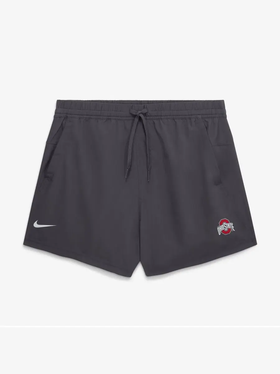 Шорты Nike Ohio State Buckeyes Primary Logo Form — изображение 1 из 2, серый