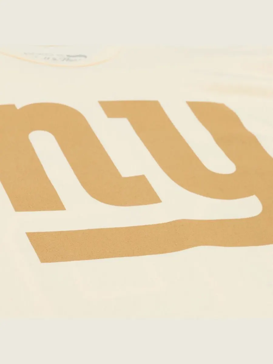 Футболка с принтом Lawrence Taylor Sandman Mitchell & Ness — изображение 3 из 5, бежевый