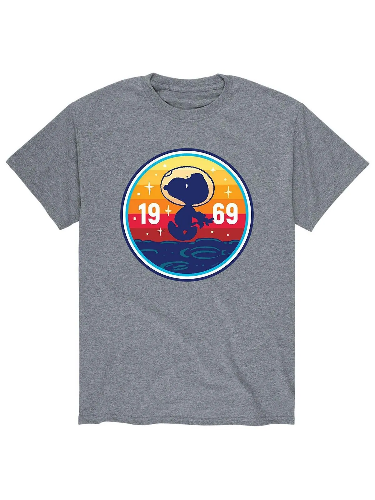 Мужская футболка peanuts space 1969 AIRWAVES — изображение 1 из 2, серый