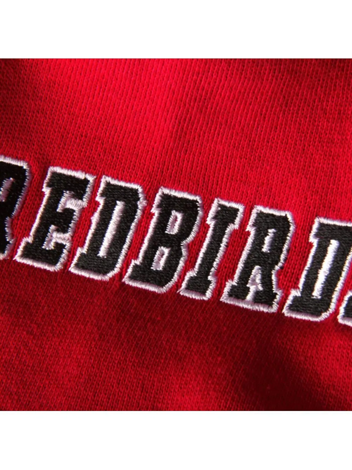 Женский красный пуловер с капюшоном с большим логотипом Illinois State Redbirds Stadium Athletic — изображение 2 из 3