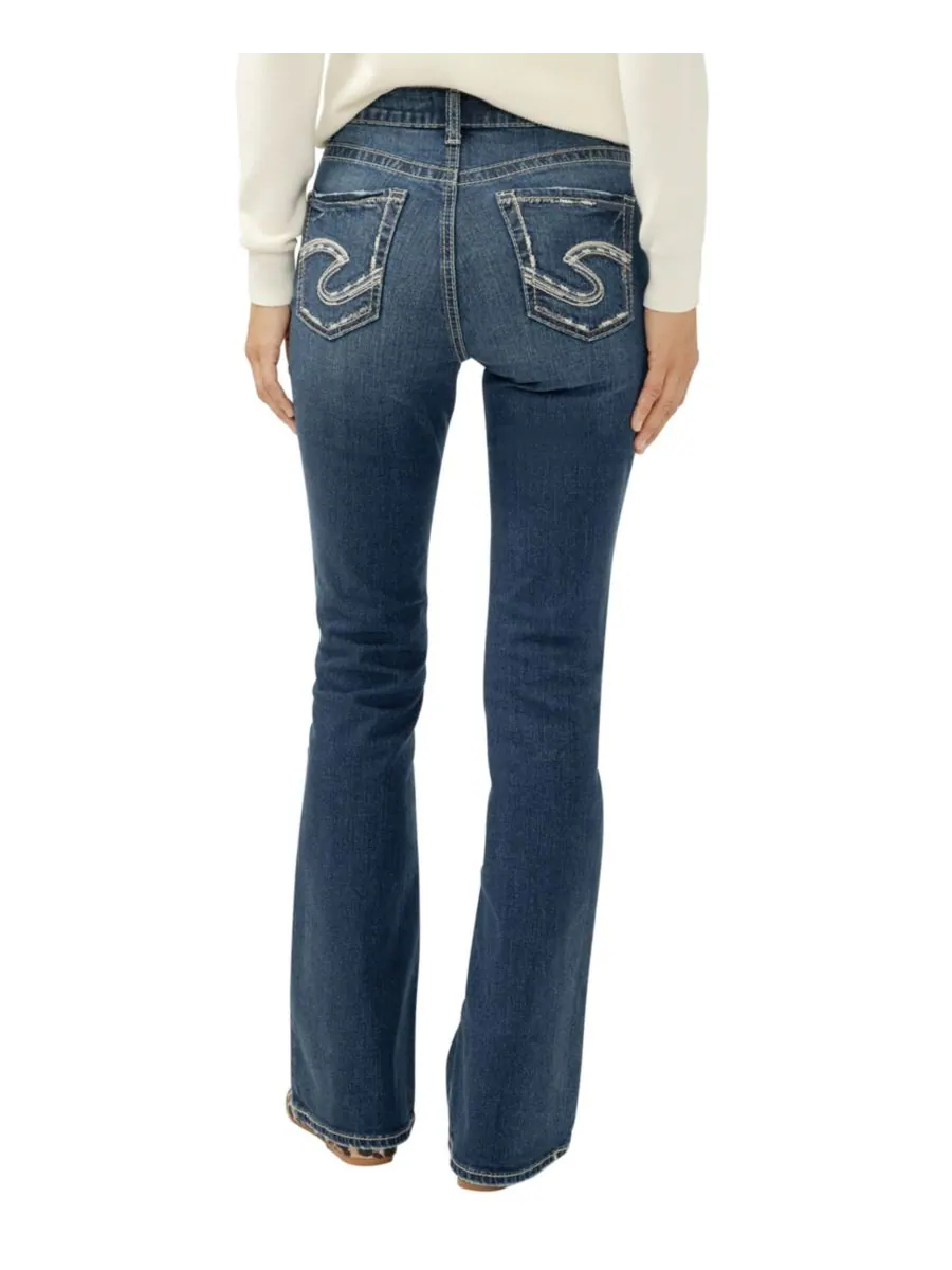 Женские джинсы Avery High Rise Curvy Fit Bootcut Silver Jeans Co, Berkeley — изображение 4 из 4