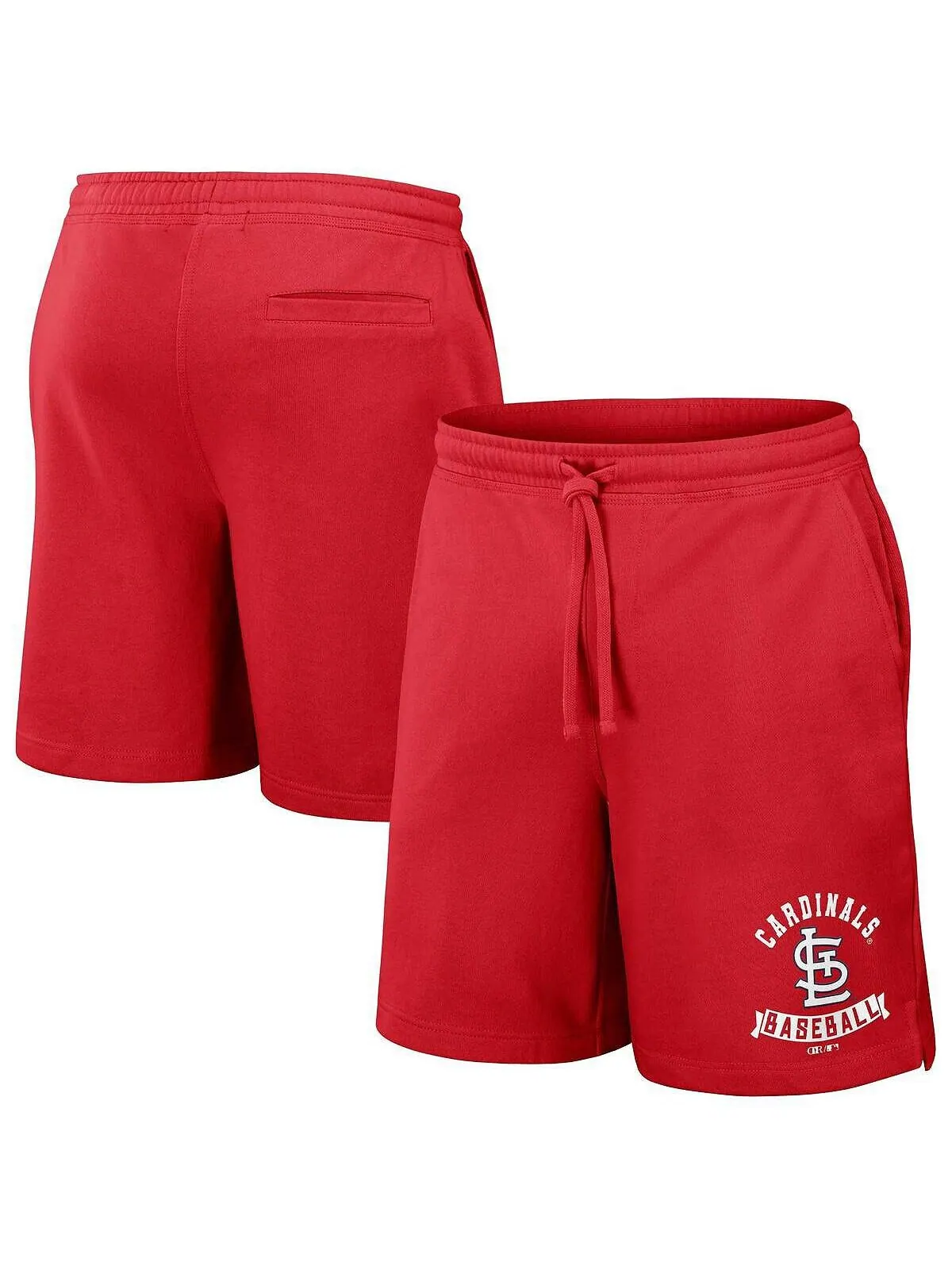 Мужские цветные шорты Darius Rucker Collection от Red St. Louis Cardinals Team Fanatics — изображение 1 из 3, красный