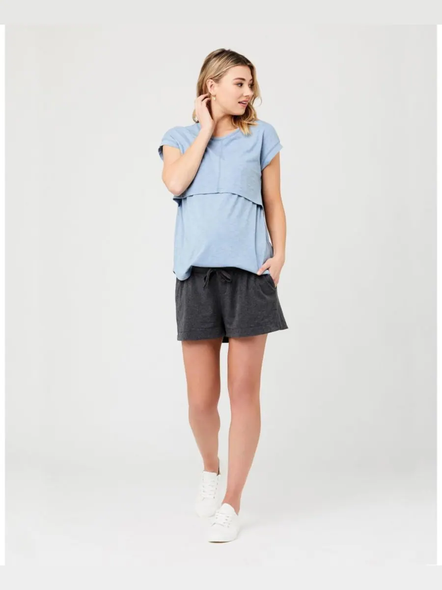 Футболка для кормления Ripe Richie для беременных Ripe Maternity, Light petrol — изображение 3 из 7