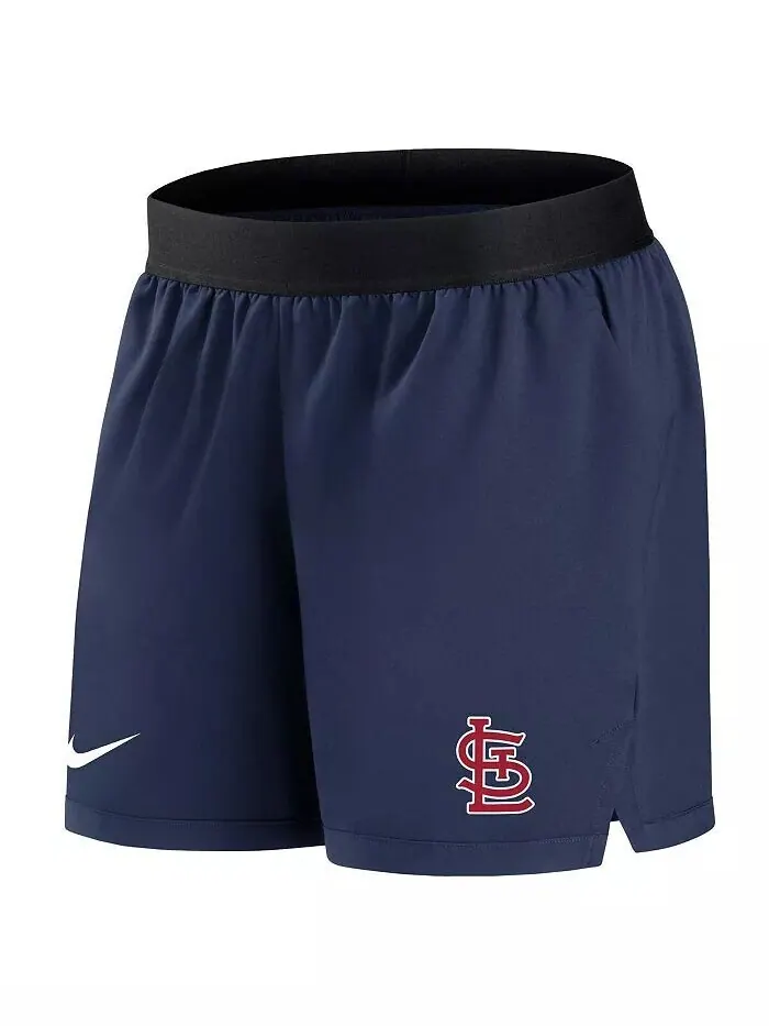 Женские темно-синие шорты для выступлений команды St. Louis Cardinals Authentic Collection Team — изображение 2 из 3