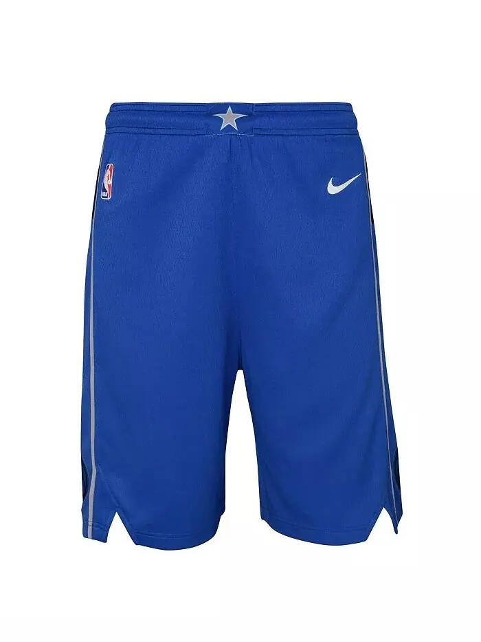 Шорты Big Boys Blue Dallas Mavericks Icon Edition Mesh Performance Swingman Nike