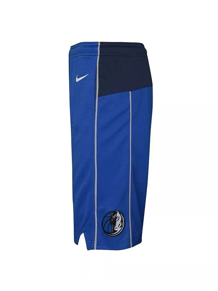 Шорты Big Boys Blue Dallas Mavericks Icon Edition Mesh Performance Swingman Nike — изображение 2 из 2