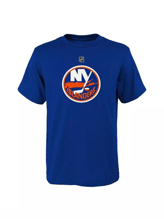 Футболка с логотипом основной команды Royal New York Islanders для больших мальчиков и девочек — изображение 1 из 1