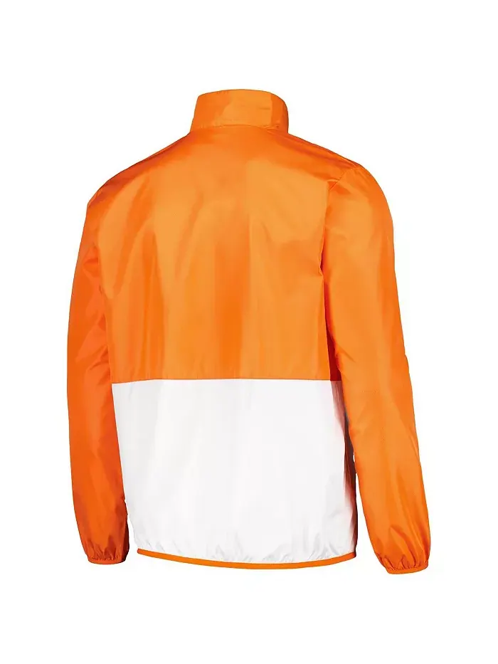 Толстовка Men's Orange Clemson Tigers Cornerman Half-Zip Top G-III Sports by Carl Banks — изображение 2 из 3