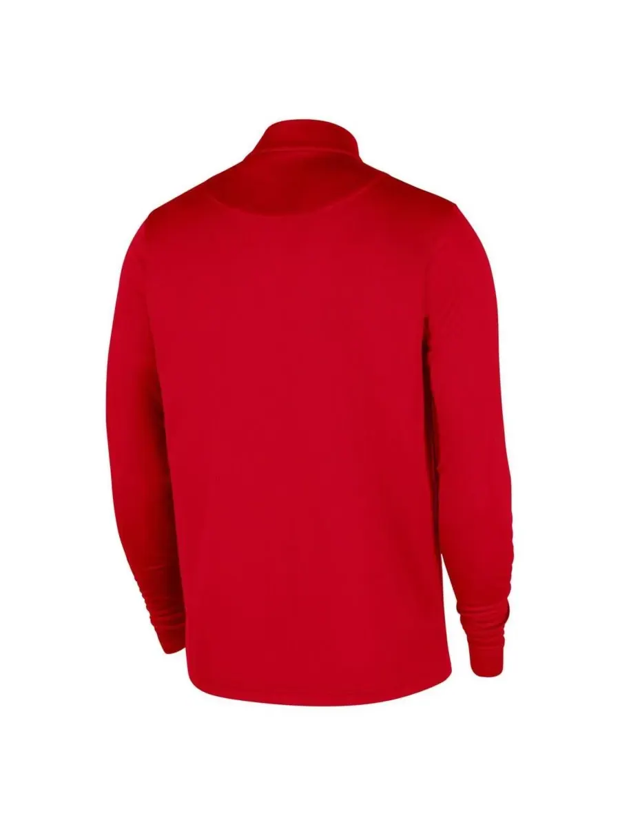 Nike Мужская красная футболка Chicago Bulls 2025/26 Authentic Coaches Quarter-Zip Dri-Fit — изображение 3 из 4, красный