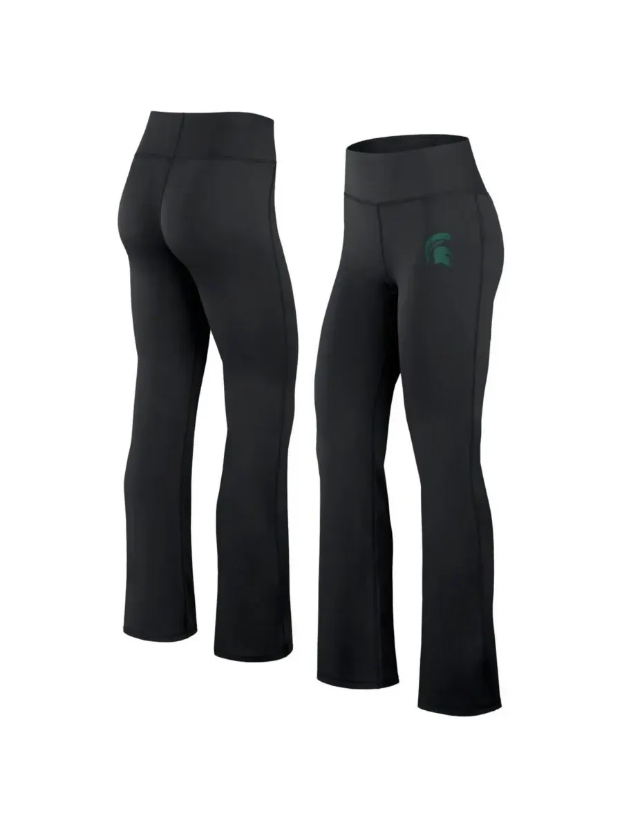 Fanatics Женские черные леггинсы Michigan State Spartans Training Camp Maxed Out Flare — изображение 1 из 3, черный