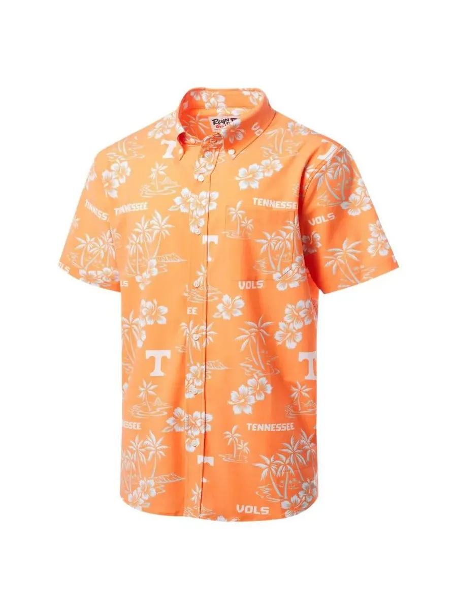 Reyn Spooner Мужская классическая рубашка на пуговицах Tennessee Orange Tennessee Volunteers — изображение 2 из 4, оранжевый