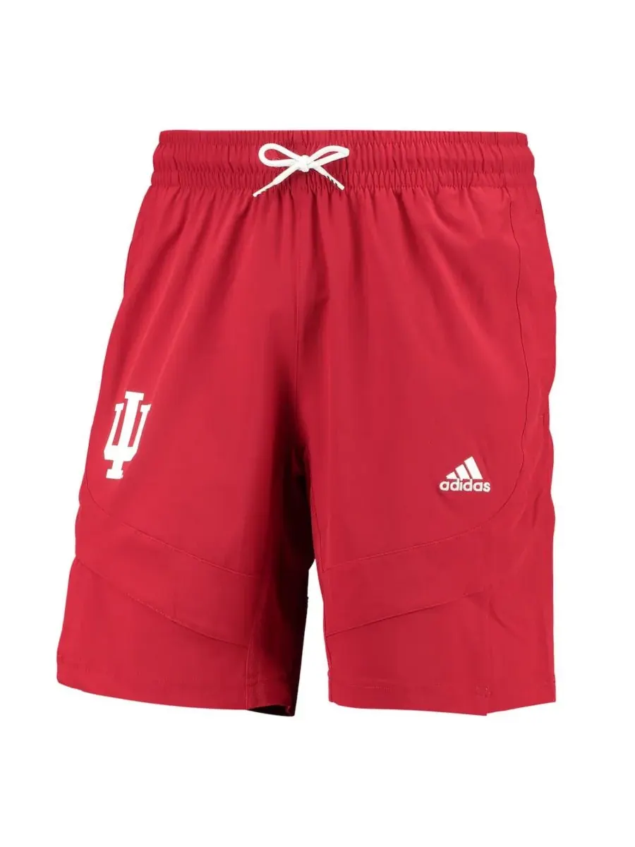 Adidas Мужские баскетбольные шорты Indiana Hoosiers Swingman AEROREADY цвета «багровый» — изображение 2 из 3, красный