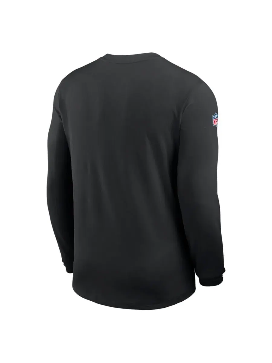 Лонгслив с длинным рукавом Nike, модель Detroit Lions Sideline Coaches UV Dri-FIT — изображение 5 из 5, синий