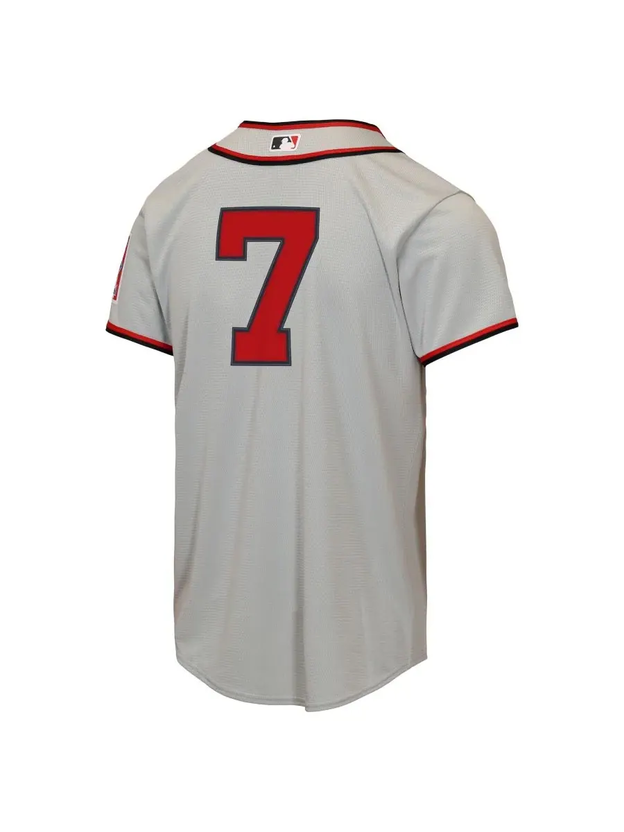 Реплика джерси Trea Turner 2026 Field of Dreams Gray Philadelphia Phillies Nike — изображение 3 из 3, серый