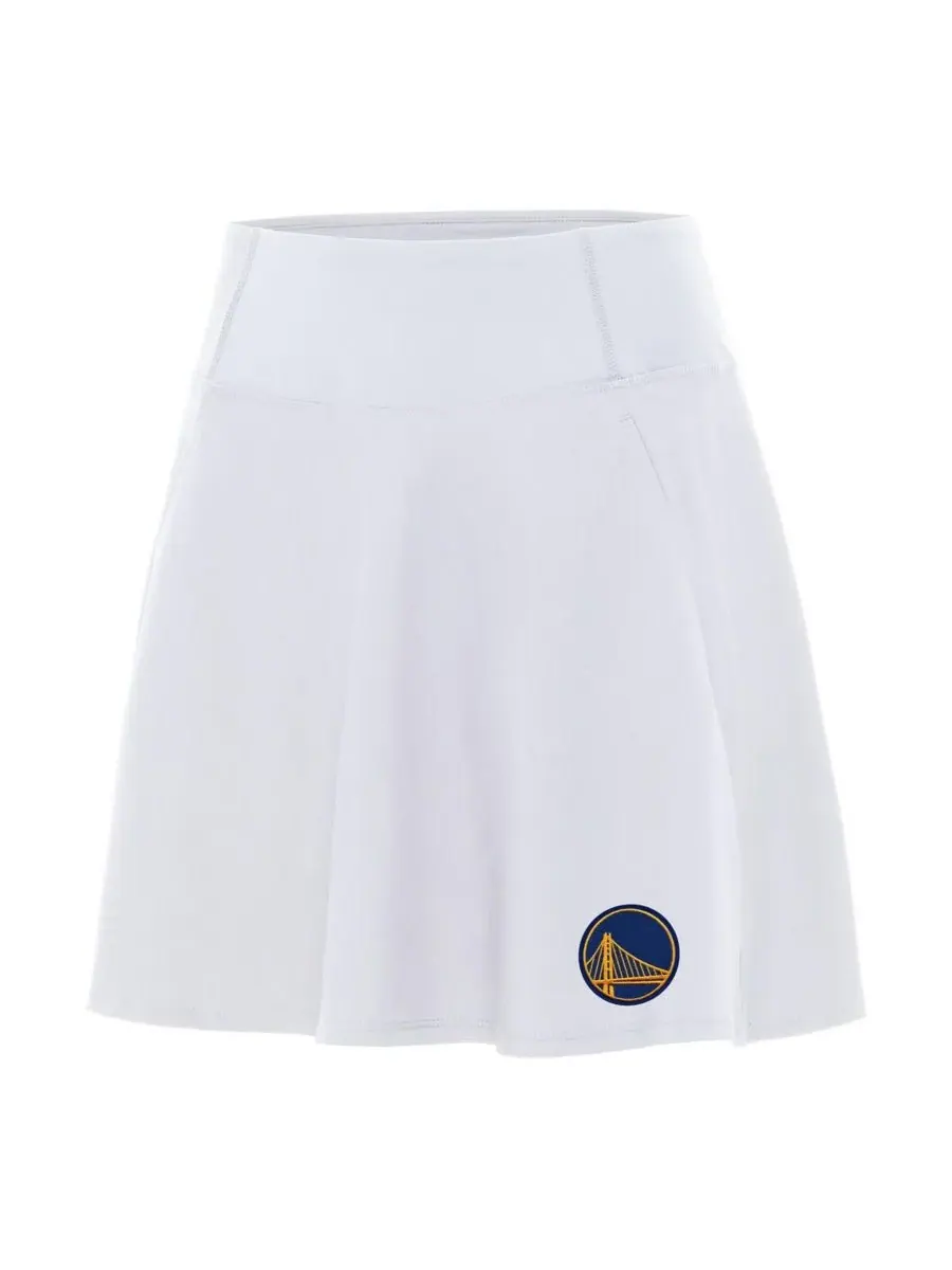 Antigua Женская белая юбка-шорты Golden State Warriors Chip Skort — изображение 1 из 1, белый