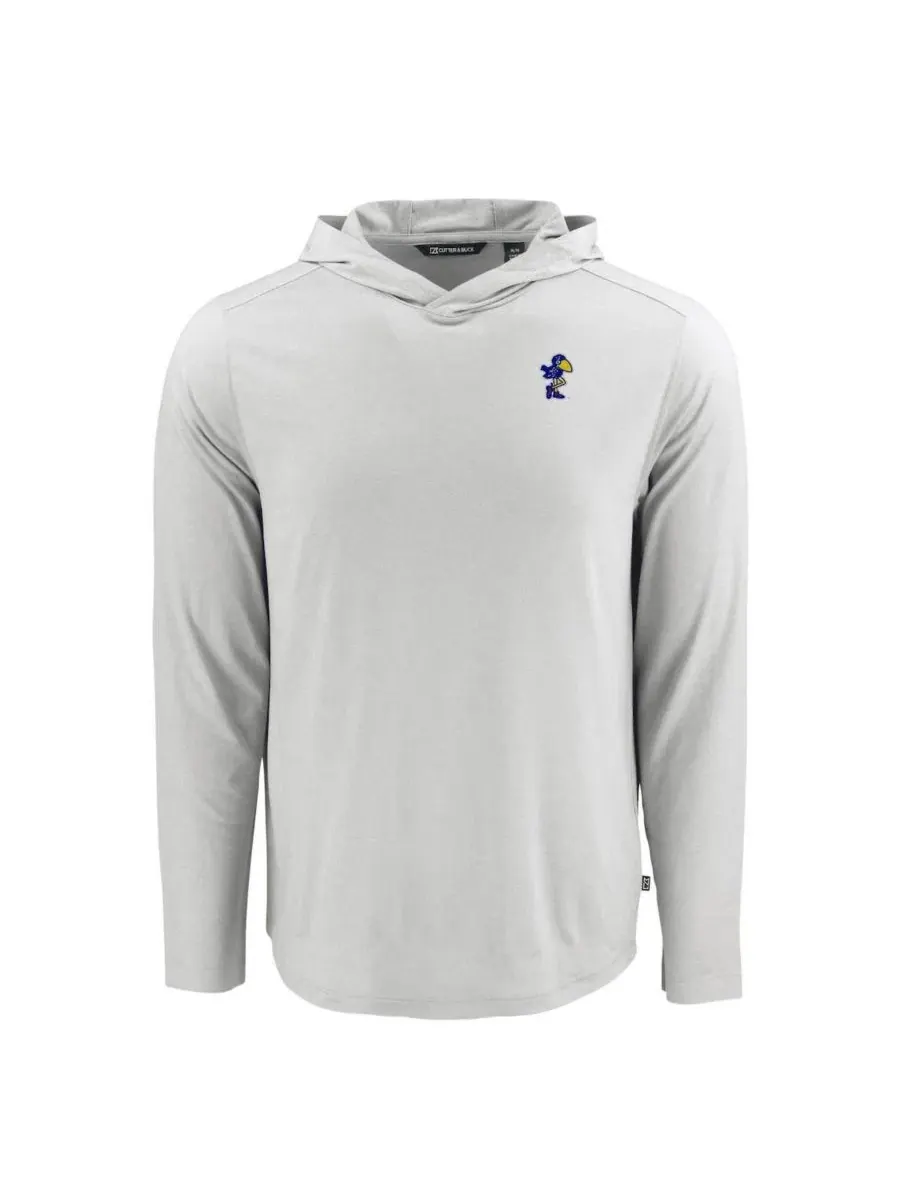 Худи с капюшоном с длинным рукавом Clemson Tigers Coastline Epic Comfort Eco Cutter & Buck — изображение 2 из 3, серый