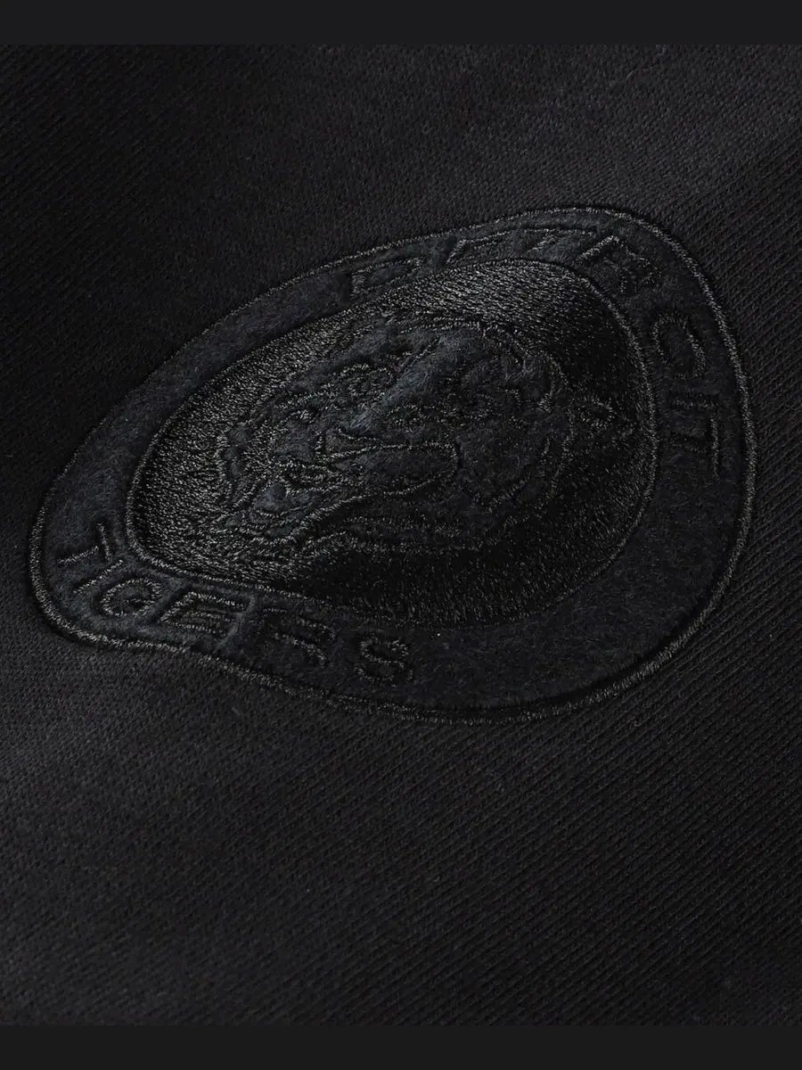 Свитшот Phantom Fleece с логотипом Detroit Tigers Mitchell & Ness — изображение 4 из 4, черный