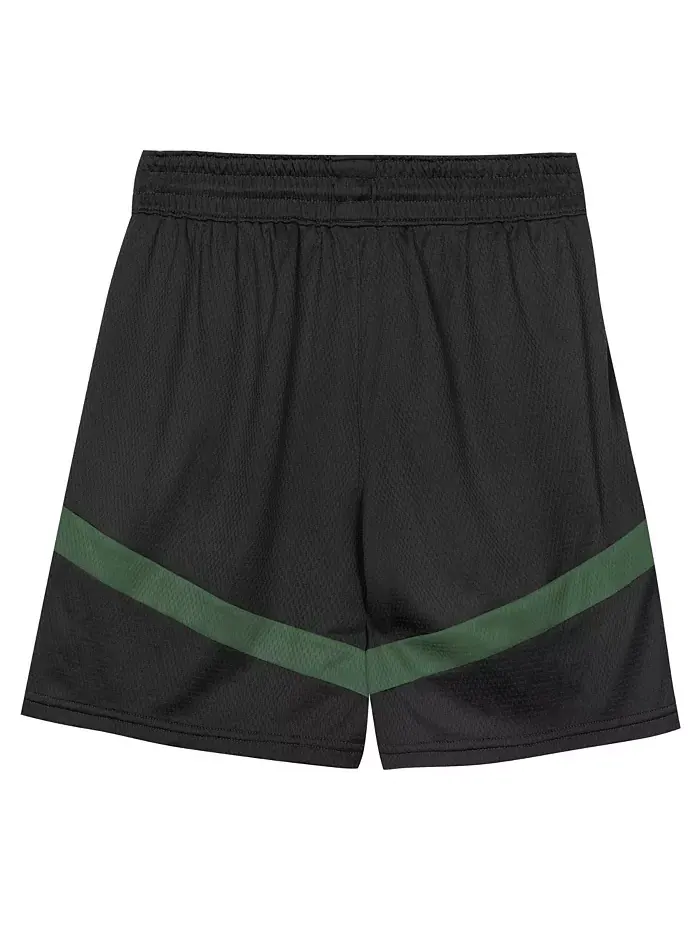Детский сет из сетчатого топа и шорт Milwaukee Bucks черного цвета Nike — изображение 2 из 5