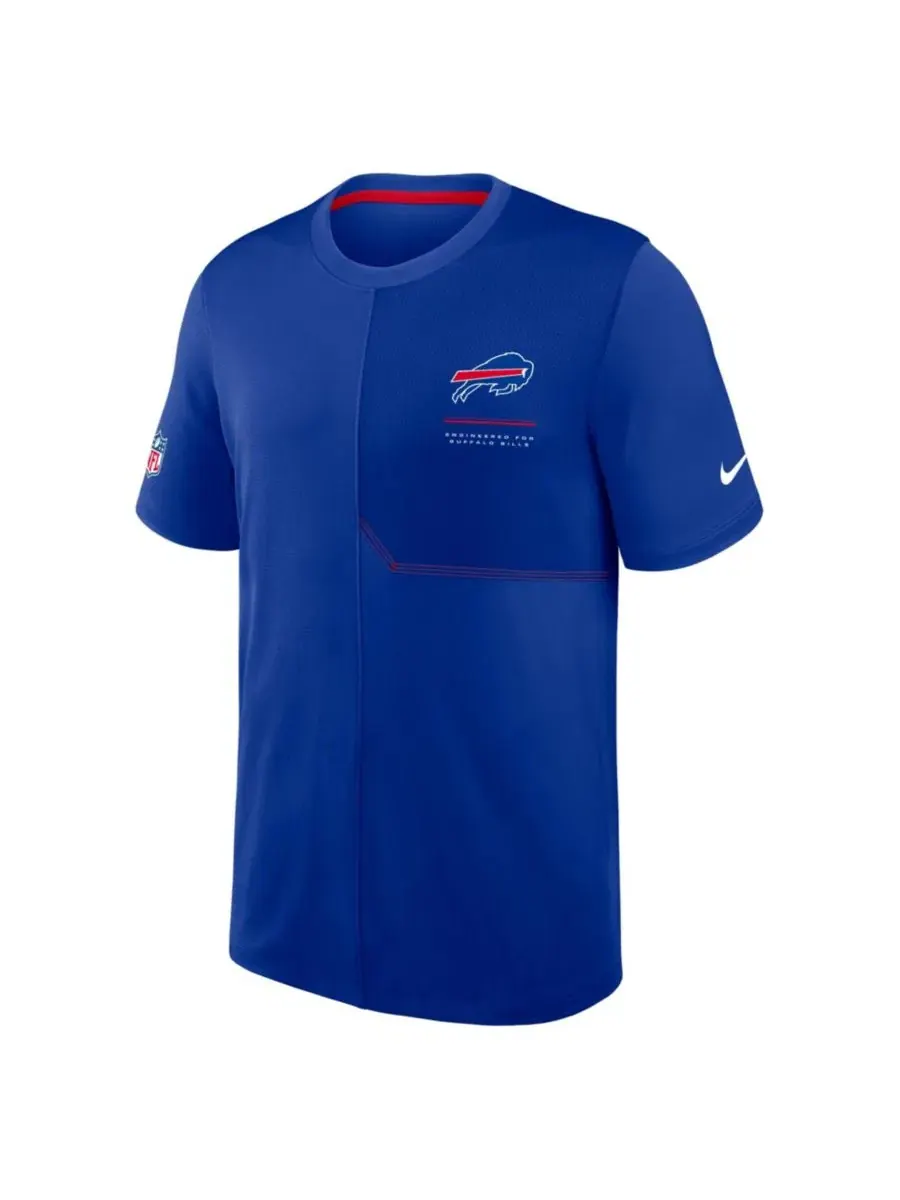 Футболка Nike с длинным рукавом, модель Sideline UV Dri-FIT Coaches — изображение 2 из 3, королевский