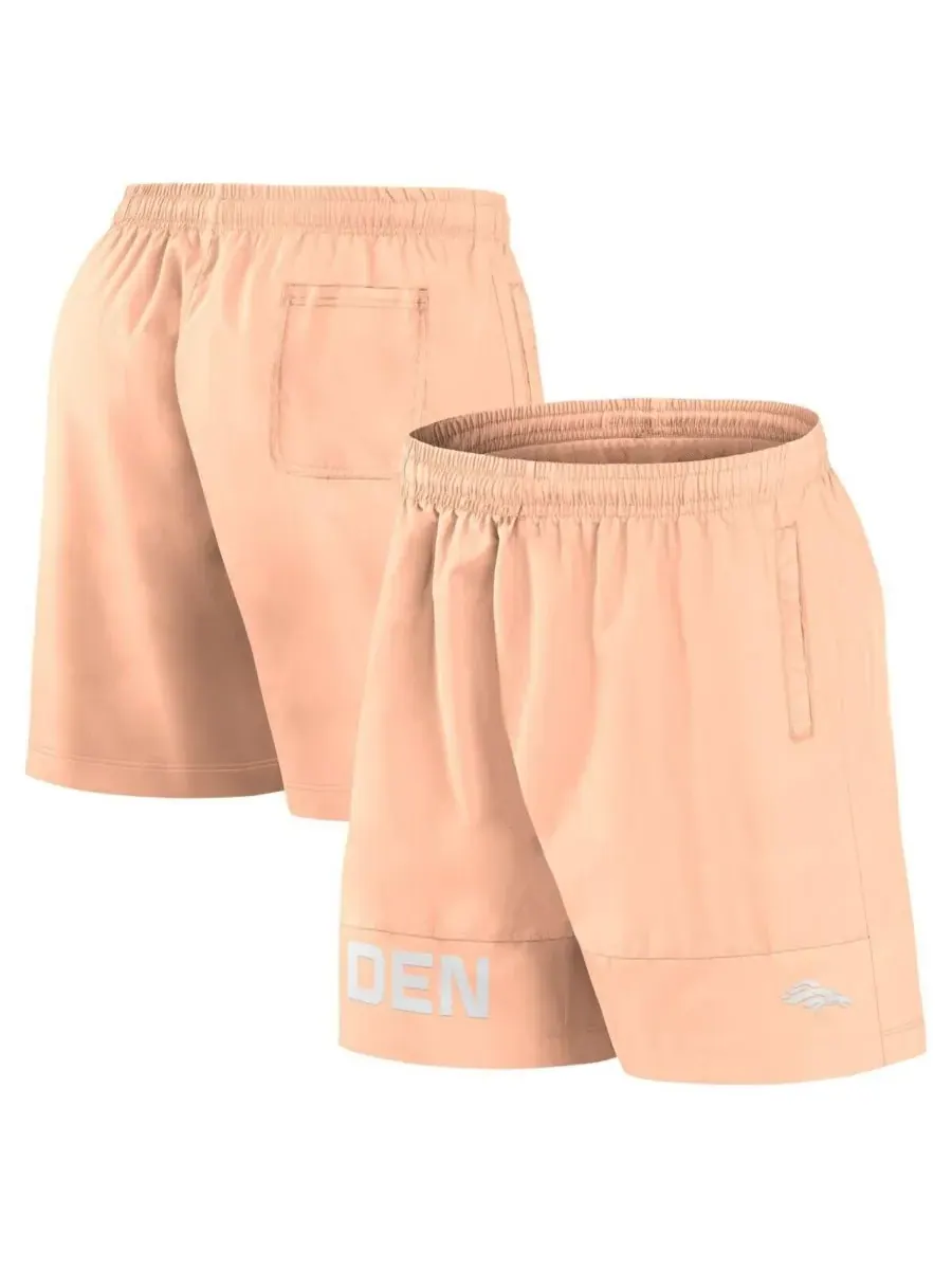 Fanatics Мужские светло-розовые шорты Denver Broncos Elements — изображение 1 из 3, розовый