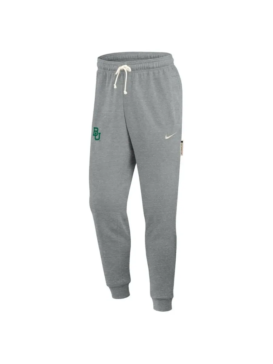 Nike Мужские спортивные брюки светло-серого цвета Baylor Bears 2025 Sideline Standard Issue Dri-FIT — изображение 3 из 3