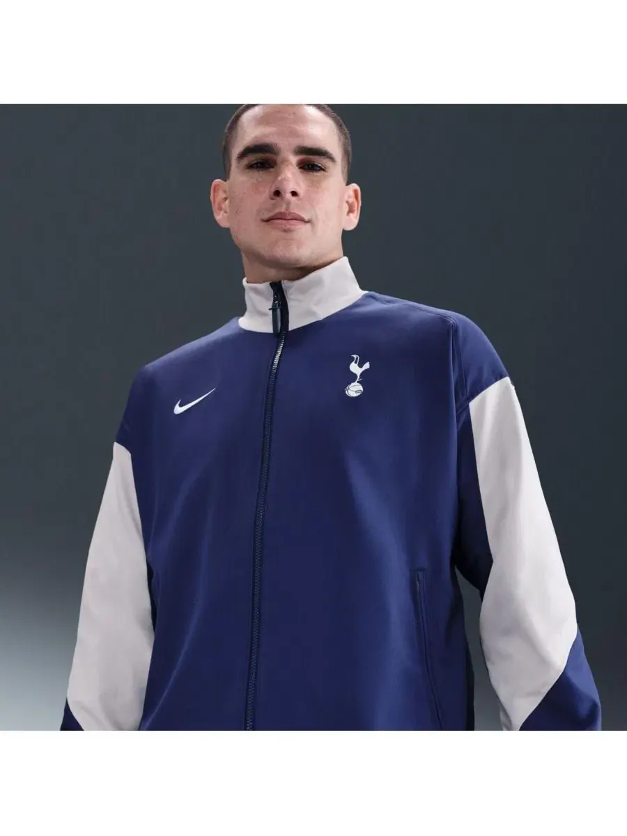 Куртка Nike Tottenham Hotspur 2025/26 Strike Anthem Full-Zip — изображение 2 из 4, синий