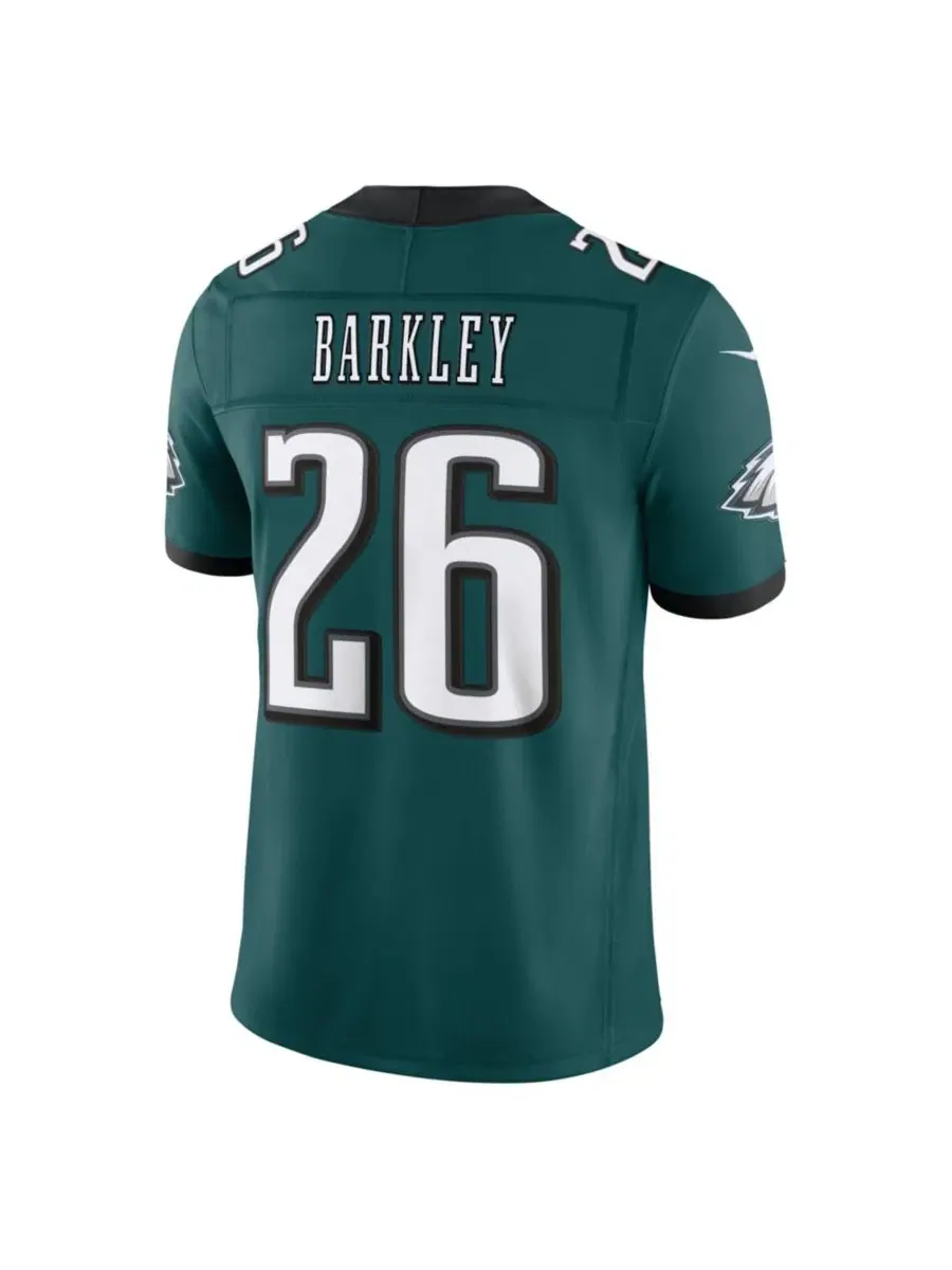 Футболка Nike Philadelphia Eagles Saquon Barkley Vapor F.U.S.E. Stitched Limited — изображение 2 из 3, зеленый
