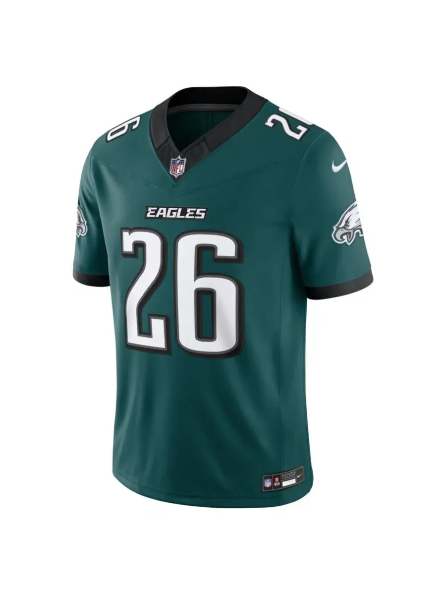 Футболка Nike Philadelphia Eagles Saquon Barkley Vapor F.U.S.E. Stitched Limited — изображение 3 из 3, зеленый
