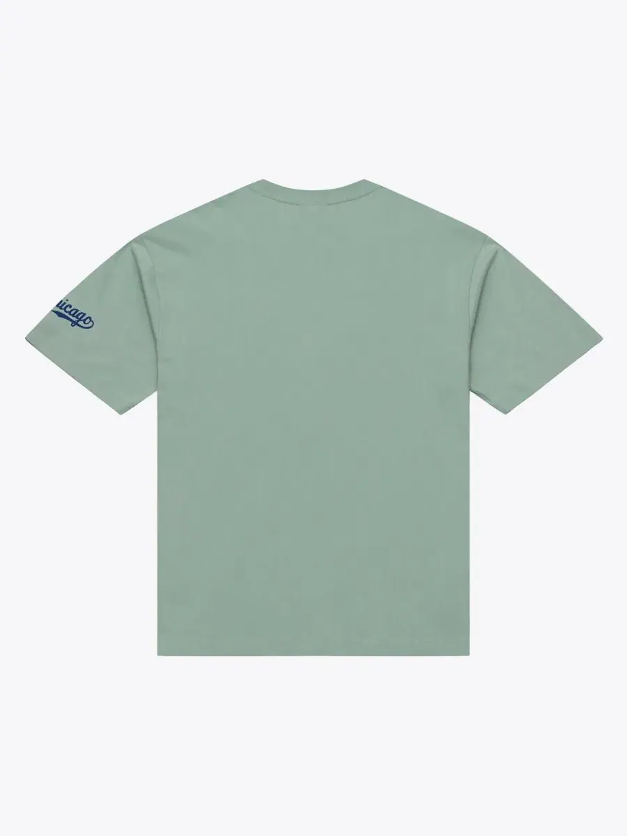 Футболка с вышивкой Yacht Rock Mitchell & Ness — изображение 2 из 2, зеленый