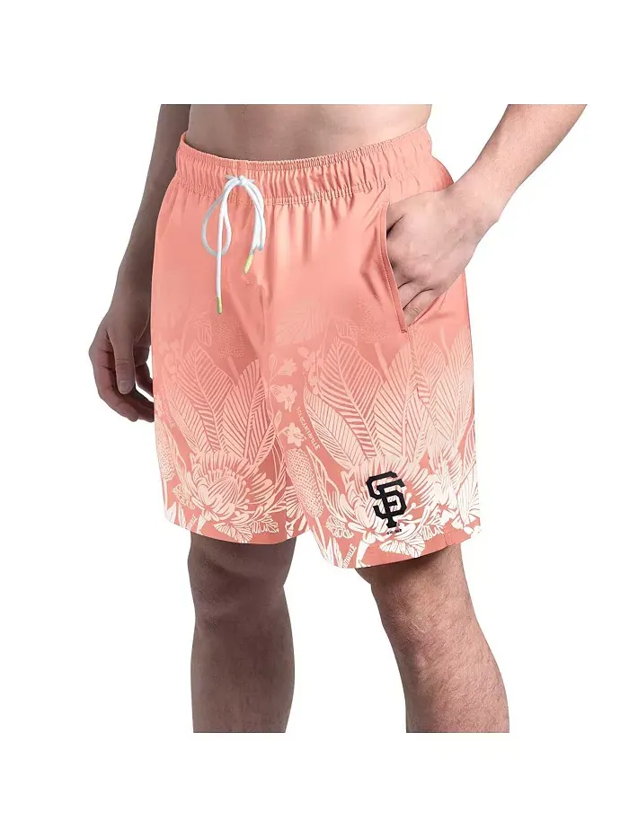 Мужские плавки San Francisco Giants Lagoon Fiesta в коралловом цвете Margaritaville — изображение 1 из 2