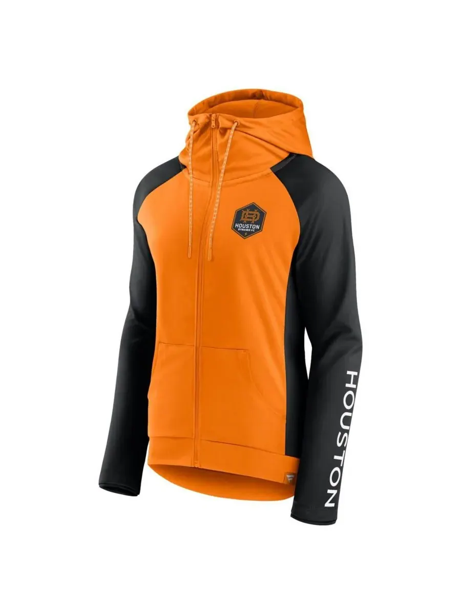 Fanatics Женская легкая куртка на молнии цвета "Теннесси Оранж" с логотипом футбольного клуба — изображение 2 из 3, оранжевый