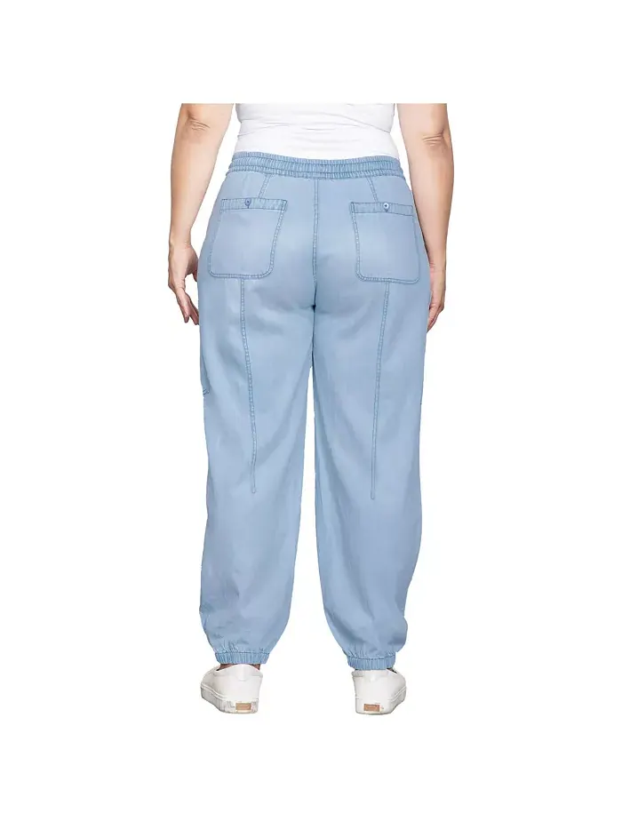 Женские джинсы Tencel Lounge Pull-On с низкой посадкой Standards & Practices — изображение 2 из 3