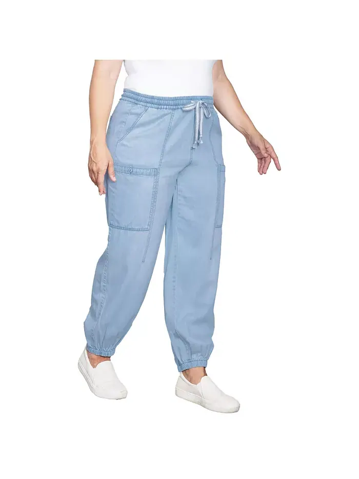 Женские джинсы Tencel Lounge Pull-On с низкой посадкой Standards & Practices — изображение 3 из 3
