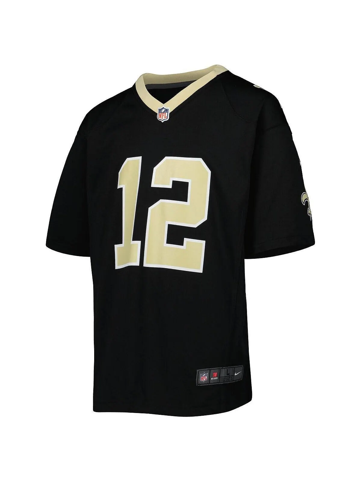 Черная футболка Big Boys Chris Olave New Orleans Saints Game Nike — изображение 2 из 3, черный