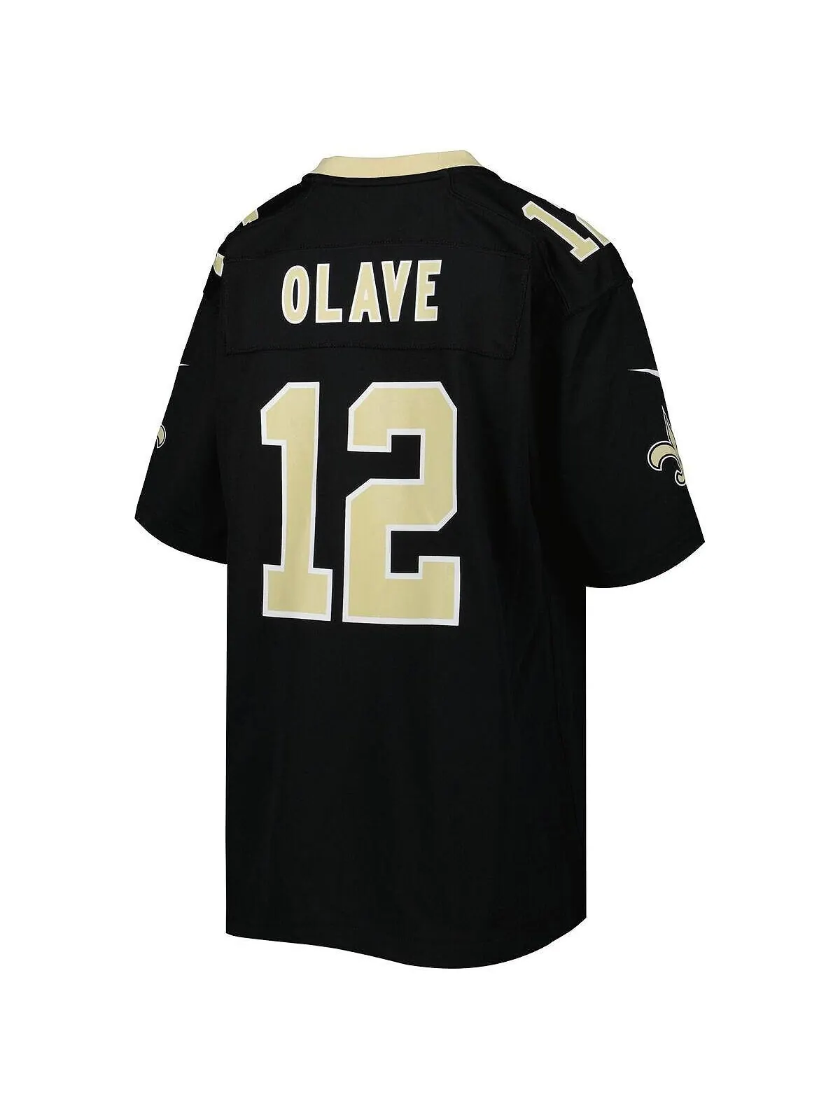 Черная футболка Big Boys Chris Olave New Orleans Saints Game Nike — изображение 3 из 3, черный