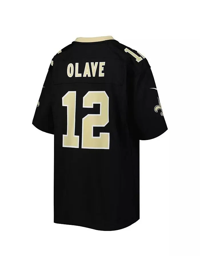 Черная футболка Big Boys Chris Olave New Orleans Saints Game Nike — изображение 3 из 3