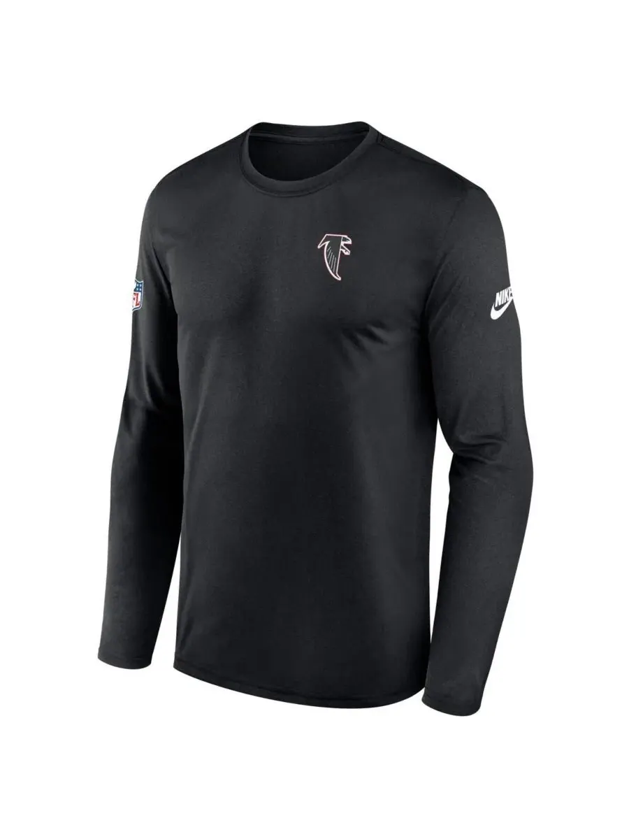 Футболка с длинным рукавом с логотипом Legend Small Logo Nike — изображение 2 из 3, черный