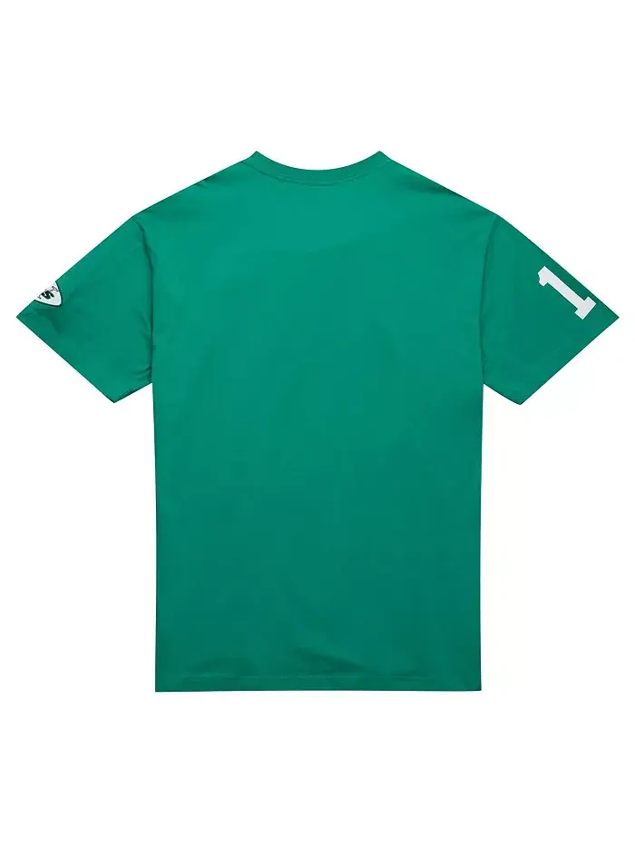 Мужская футболка с прозвищем Joe Namath Kelly Green, New York Jets, Retired Player Mitchell & Ness — изображение 3 из 3