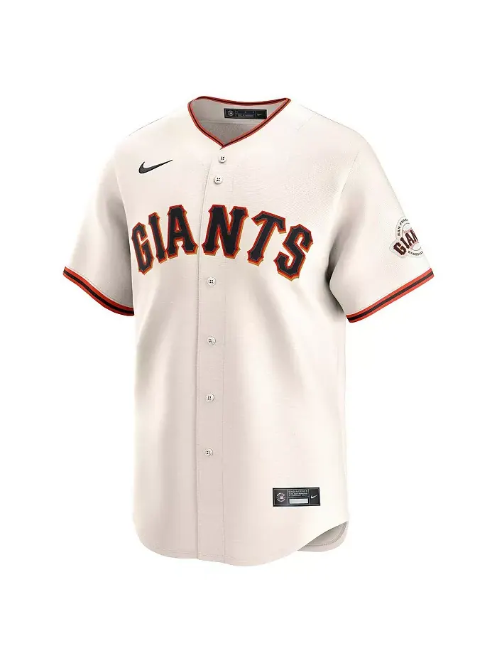 Мужская бейсбольная джерси Willy Adames кремового цвета San Francisco Giants Alternate Limited — изображение 3 из 3