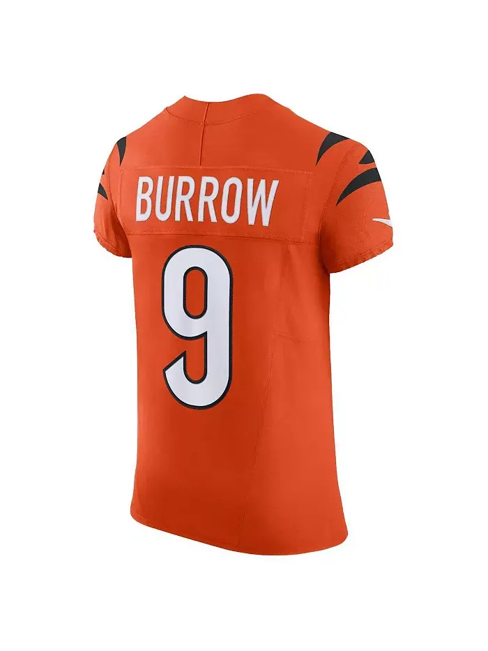 Мужская оранжевая футболка Cincinnati Bengals Vapor F.U.S.E. Elite Джо Берроу Nike — изображение 2 из 3