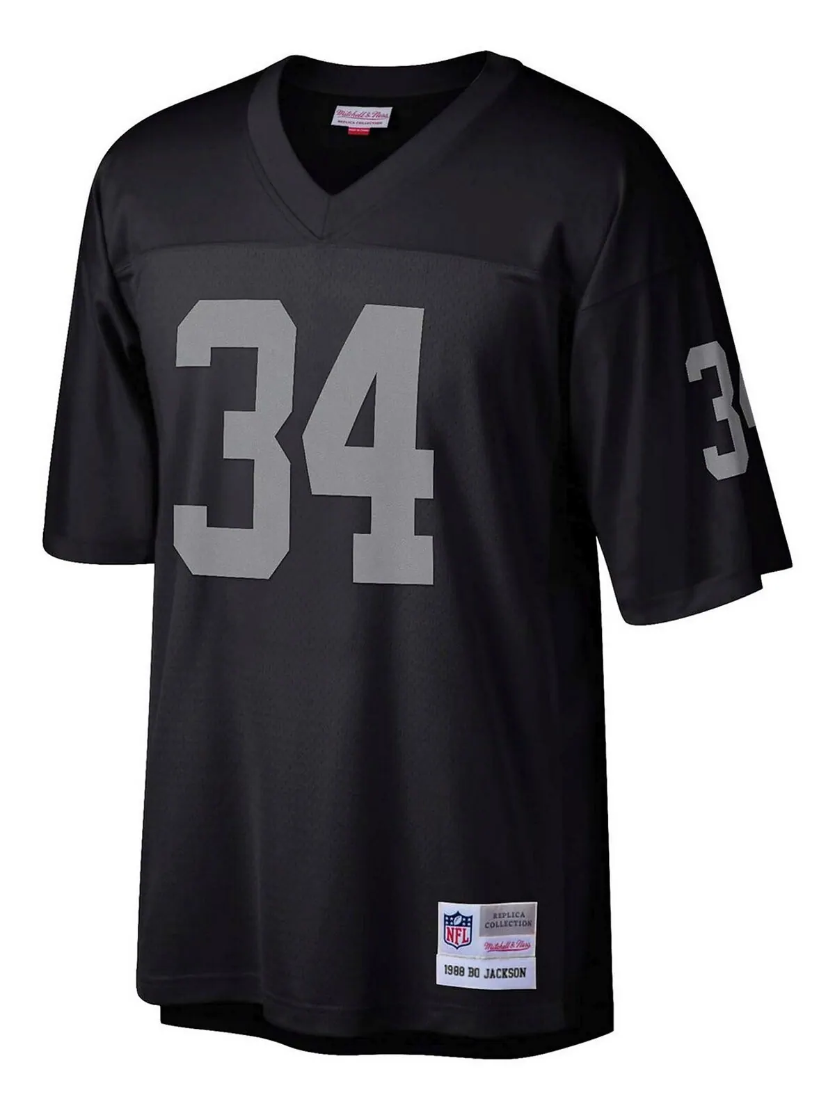 Футболка Mitchell & Ness bo jackson black las vegas raiders legacy — изображение 2 из 3, черный