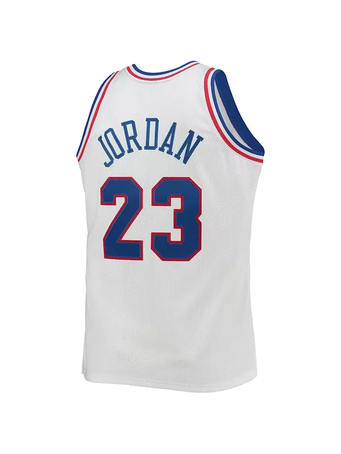 Мужская белая баскетбольная майка Michael Jordan Eastern Conference Hardwood Classics, посвященная — изображение 3 из 3