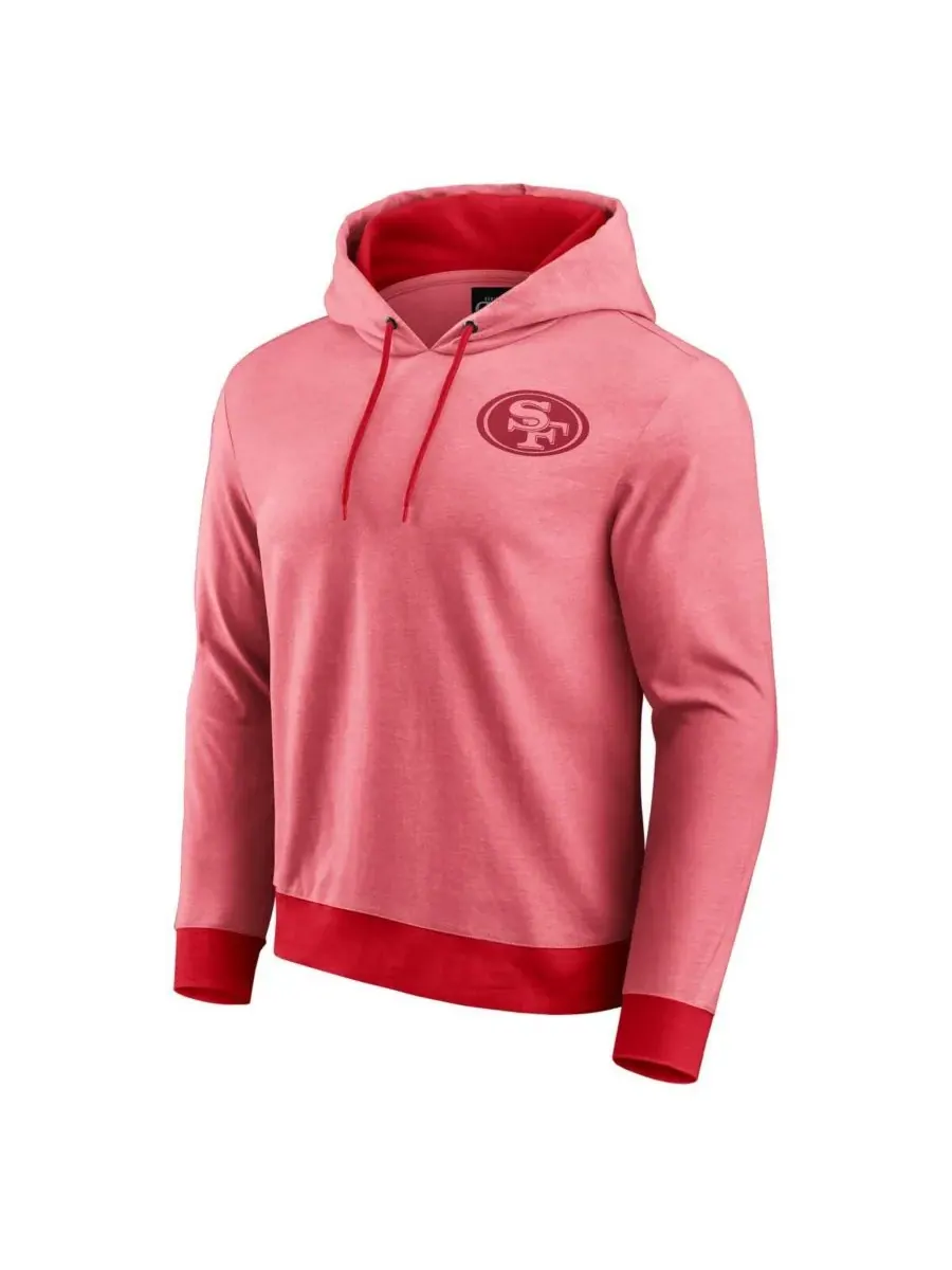 Мужская толстовка с капюшоном Darius Rucker Collection от San Francisco 49ers из алой трикотажной — изображение 2 из 3