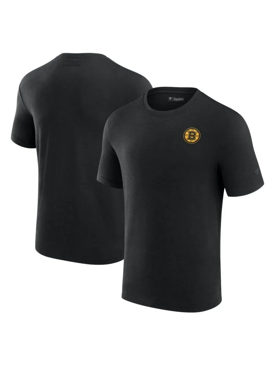 Fanatics Мужская черная футболка Boston Bruins Signature Front Office из модала — изображение 1 из 3, черный