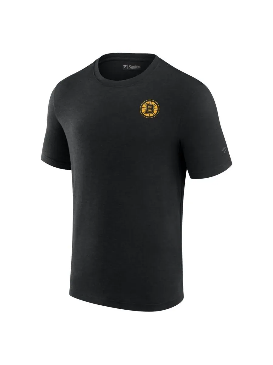 Fanatics Мужская черная футболка Boston Bruins Signature Front Office из модала — изображение 2 из 3, черный