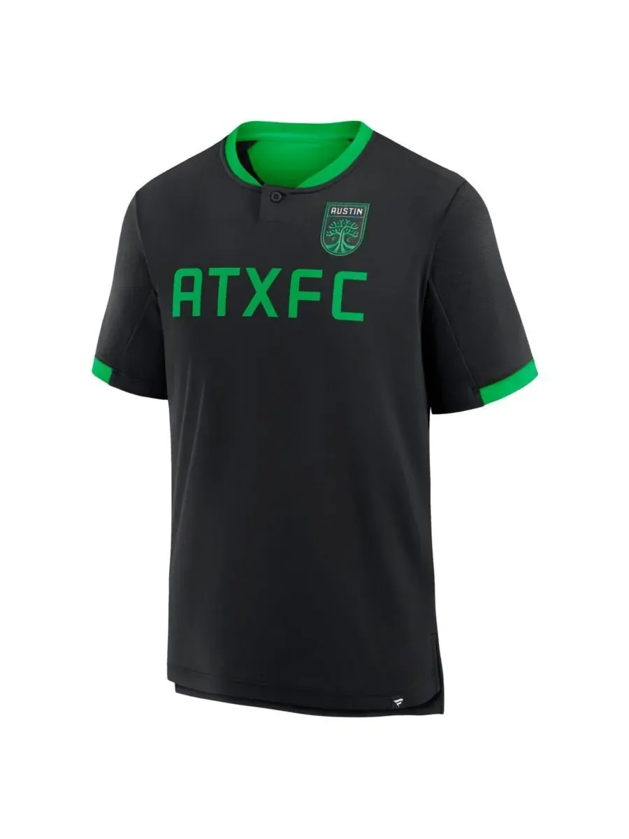 Fanatics Мужская черная футболка Austin FC с надписью "Нападающий в добавленное время" — изображение 3 из 3, черный